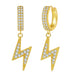 Lightning Dangling Earrings