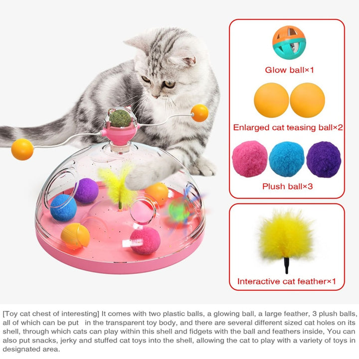 Multifunctional Turntable Pet Toys