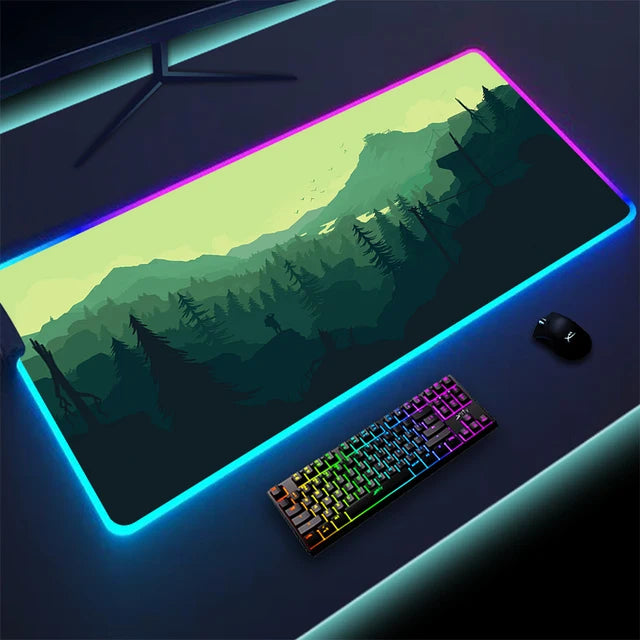 Luminous LED Lighting Mouse Pad